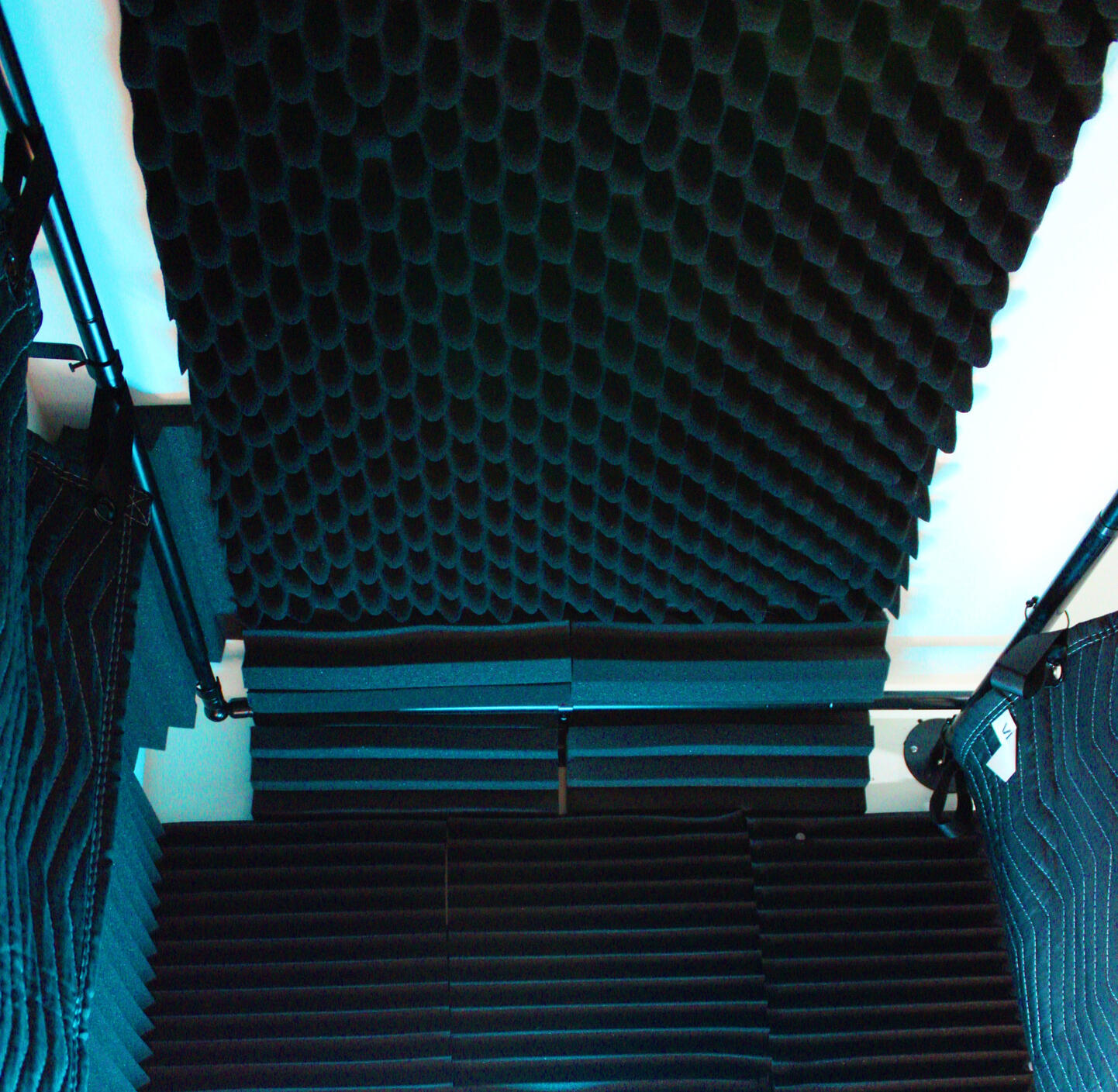 Ceiling/wall acoustic foam panels & bass traps